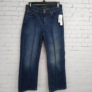 DKNY East Village Cropped Stretch Jeans Size: 2